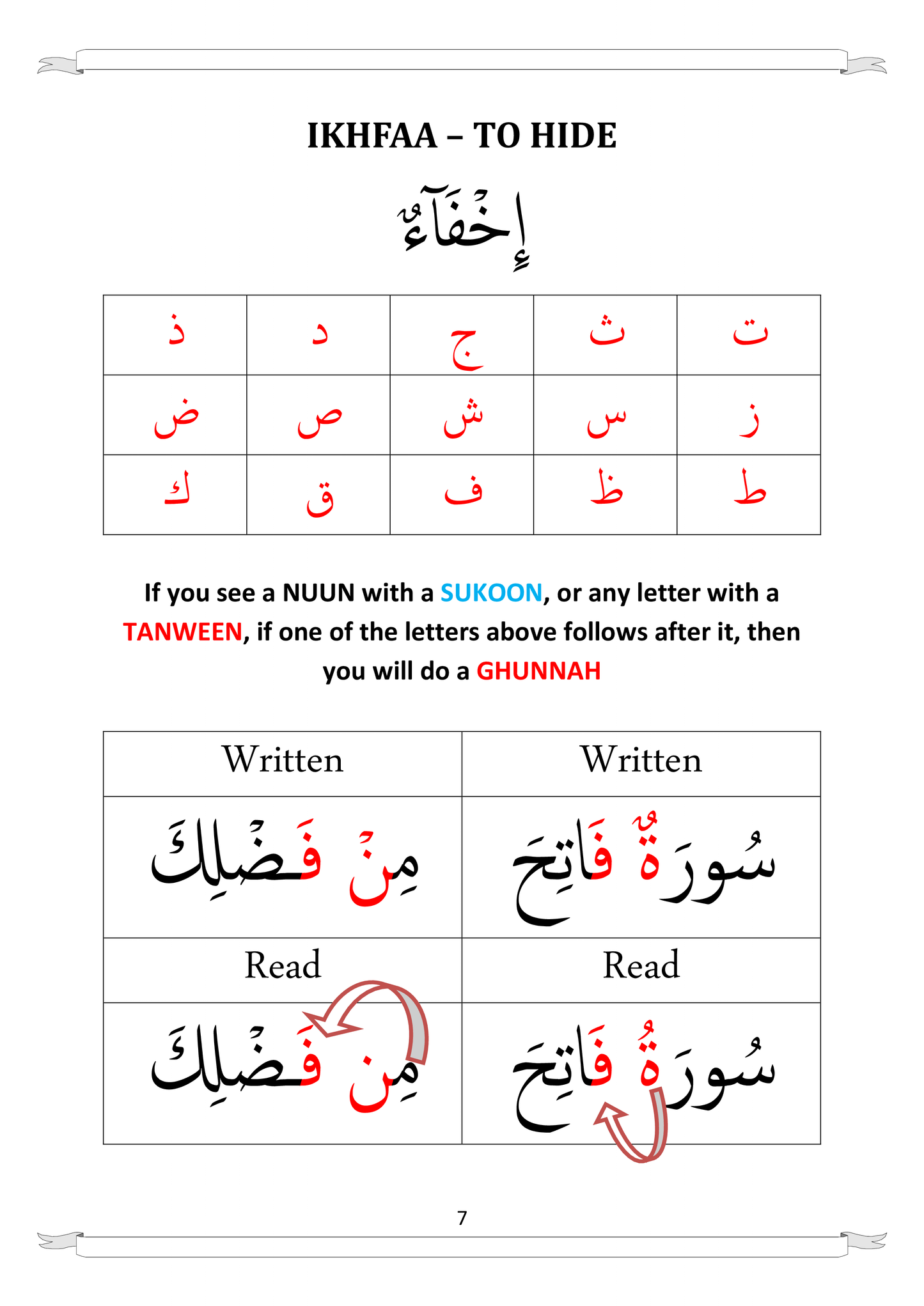Baby Steps to Quran Book 7 (Paperback)