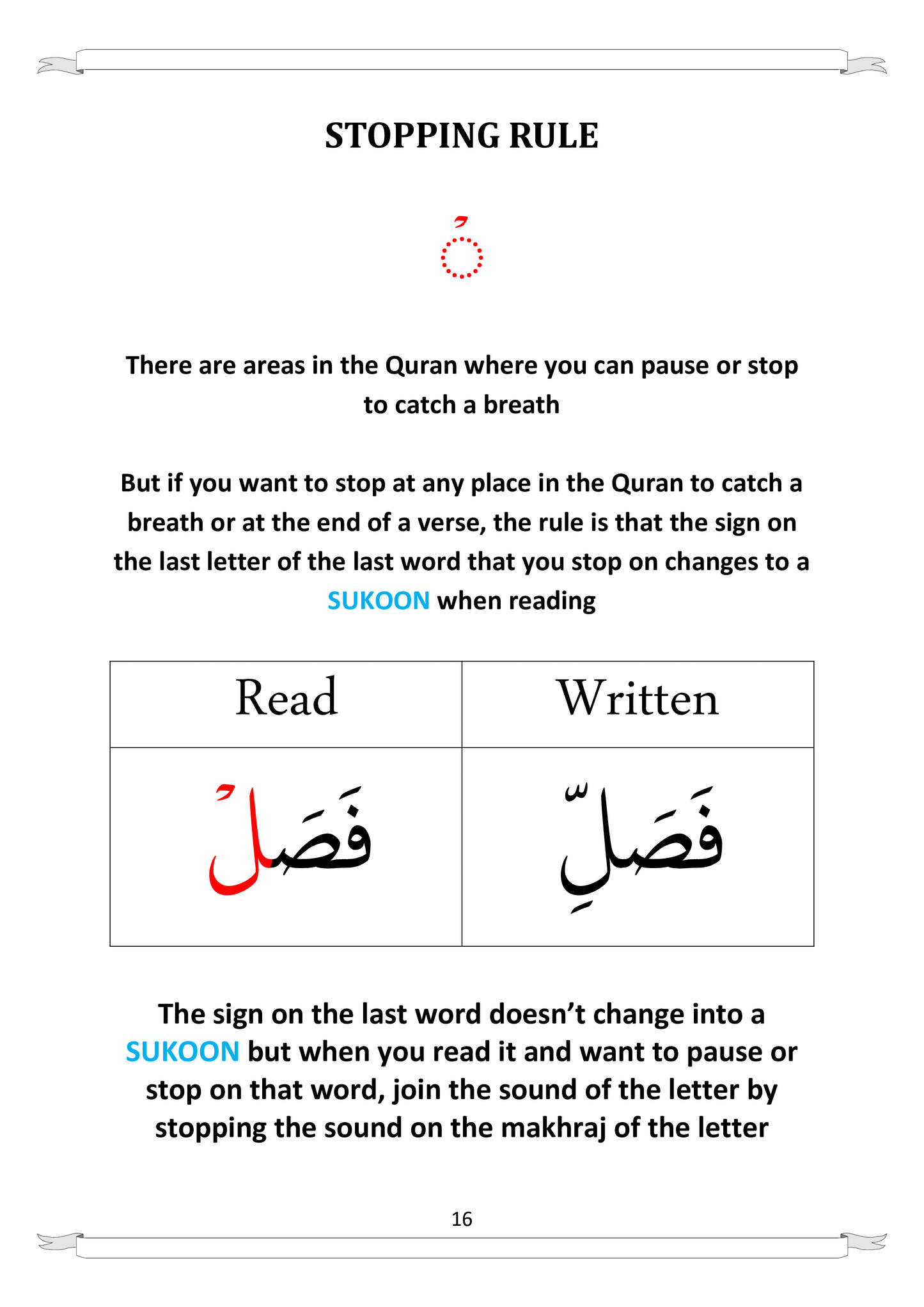 Baby Steps to Quran Book 6